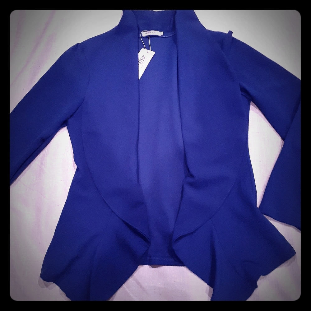 Royal Blue Lightweight Blazer
